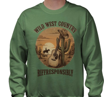 Riff Responsibly | Wild West Country Sweatshirt