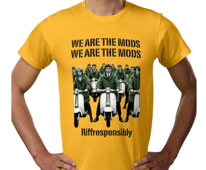 Riff Responsibly | We Are The Mods T-Shirt
