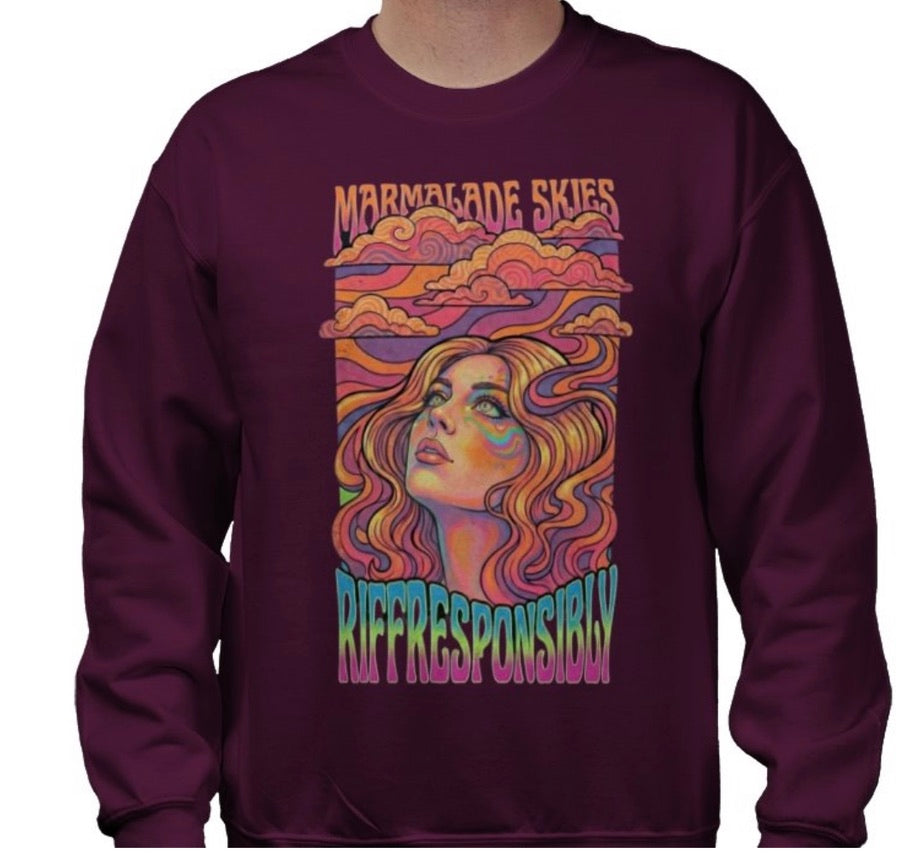 Riff Responsibly | Marmalade Skies Sweatshirt