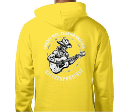 Riff Responsibly | Cowboy Soul Skeleton Swagger Hoodie