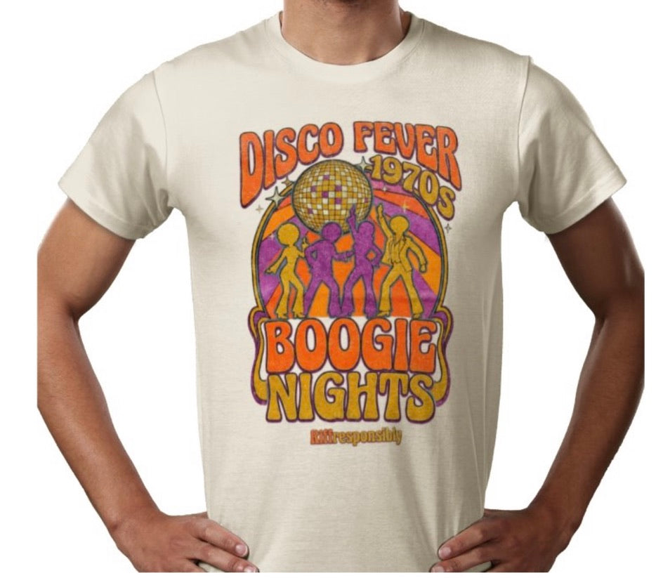 Riff Responsibly | Disco Fever Boogie Nights T-Shirt