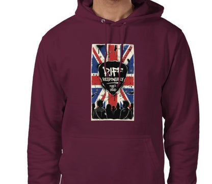 Riff Responsibly | Punk's Not Dead Hoodie