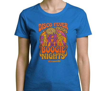 Riff Responsibly | Disco Fever Boogie Nights T-Shirt Women