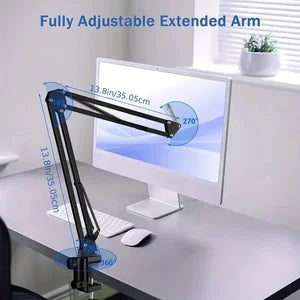 Heavy Duty Blue Yeti Microphone Desktop Stand + Extras