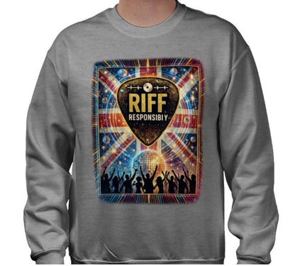 Riff Responsibly | Midnight Fever Sweatshirt