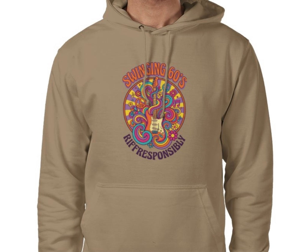 Riff Responsibly | Swinging 60s' Hoodie