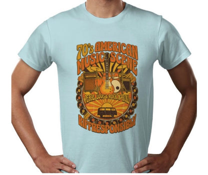Riff Responsibly | 70's Americana T-Shirt