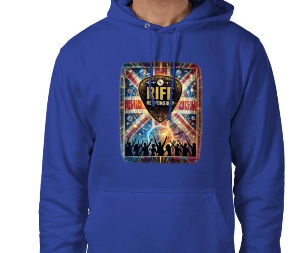 Riff Responsibly | Midnight Fever Hoodie