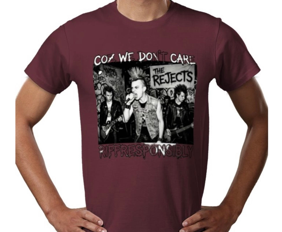 Riff Responsibly | Coz We Don't Care T-Shirt