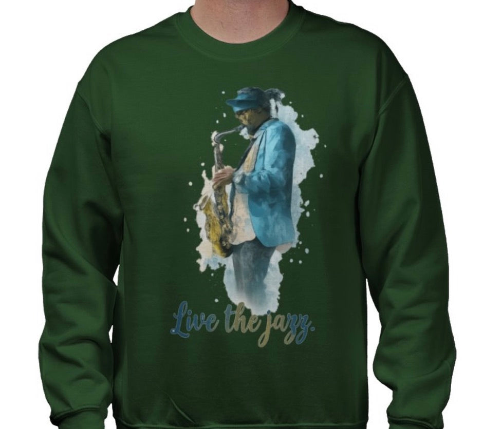 Riff Responsibly | Live The Jazz Sweatshirt
