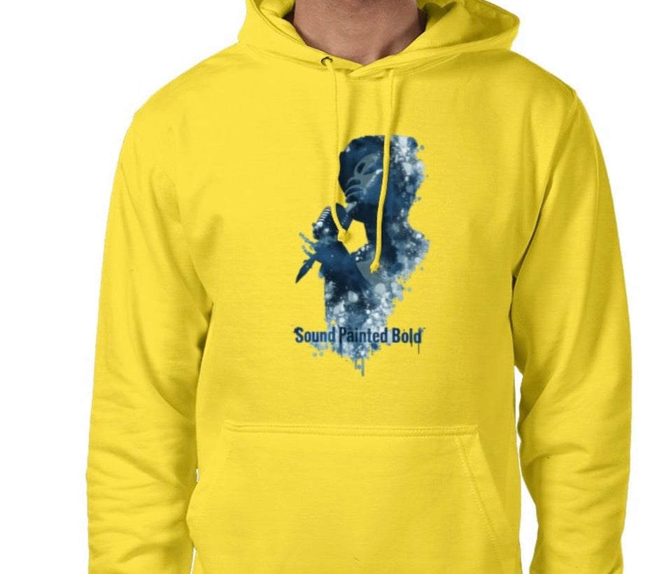 Riff Responsibly | Sound Painted Bold Hoodie