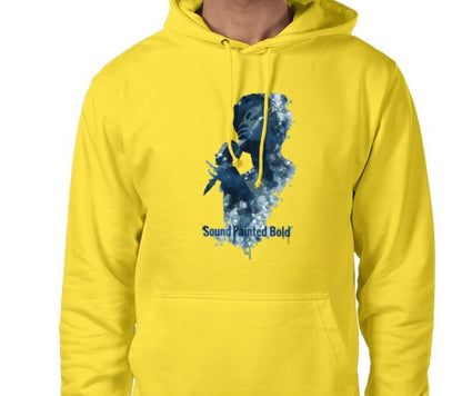 Riff Responsibly | Sound Painted Bold Hoodie