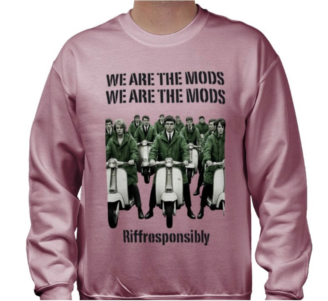 Riff Responsibly | We Are The Mods Sweatshirt