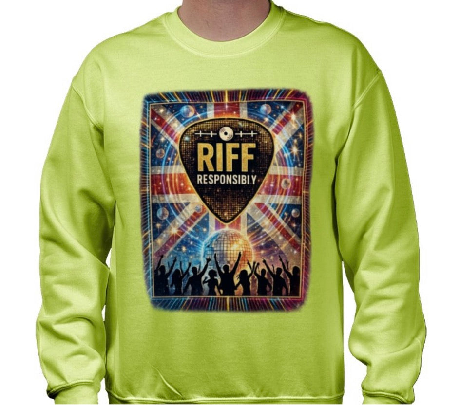 Riff Responsibly | Midnight Fever Sweatshirt