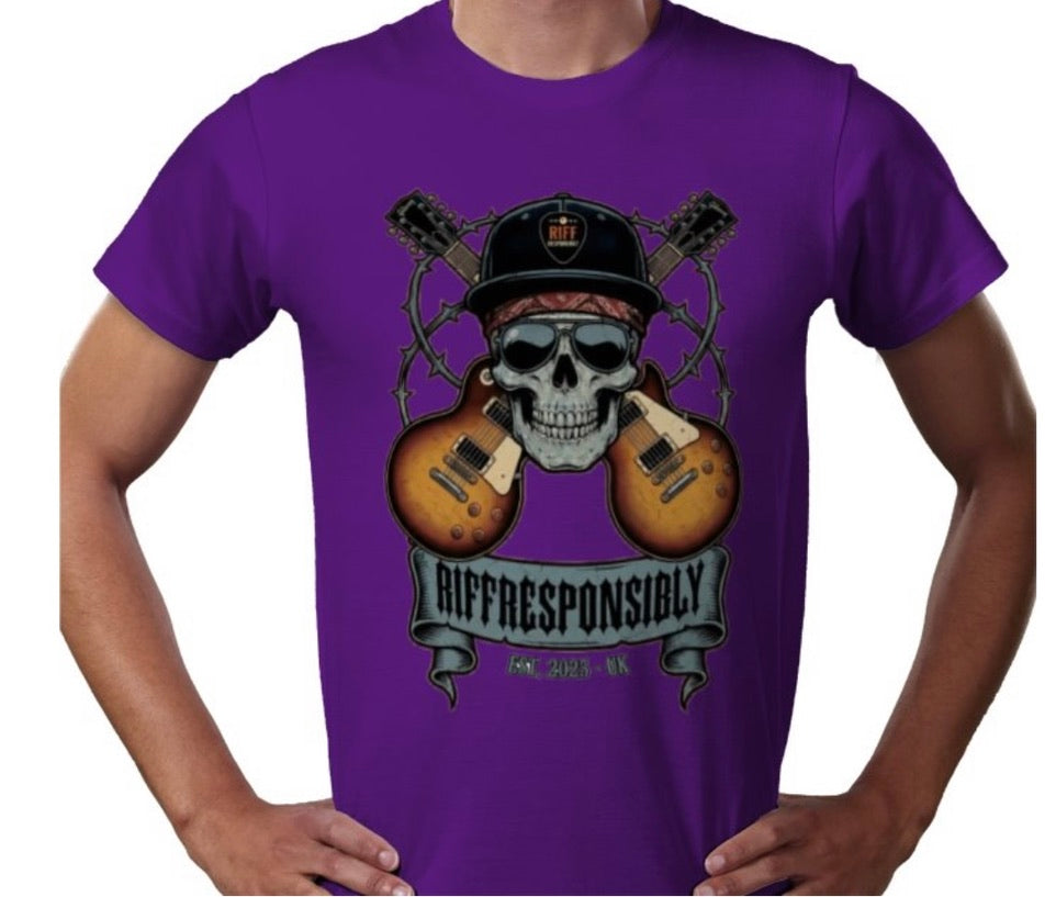 Riff Responsibly | Dead Mans Chords T-Shirt