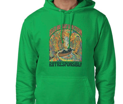 Riff Responsibly | Relax & Float Down Stream Hoodie