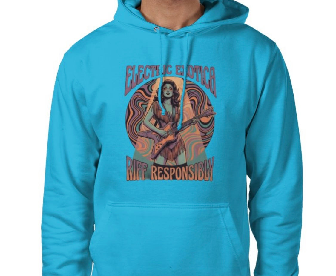 Riff Responsibly | Electric Exotica Hoodie