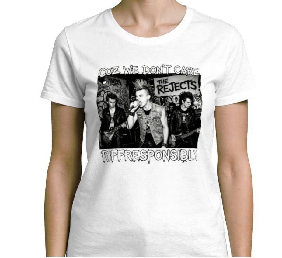 Riff Responsibly | Coz We Don't Care T-Shirt Women