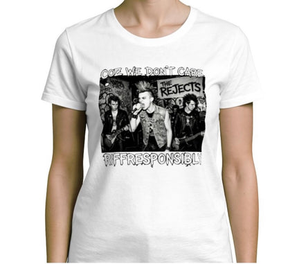 Riff Responsibly | Coz We Don't Care T-Shirt Women