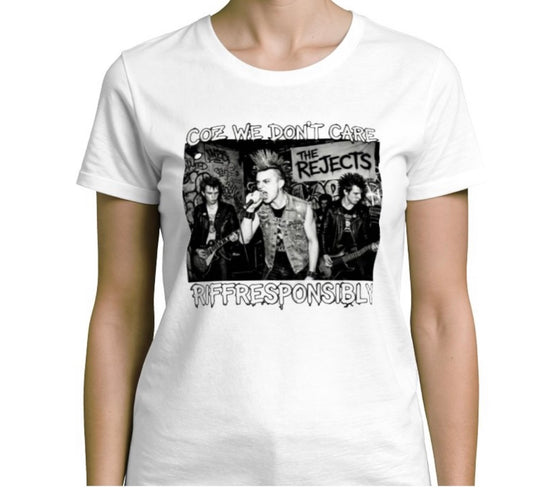 Riff Responsibly | Coz We Don't Care T-Shirt Women
