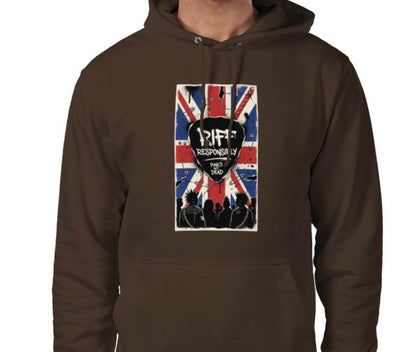 Riff Responsibly | Punk's Not Dead Hoodie