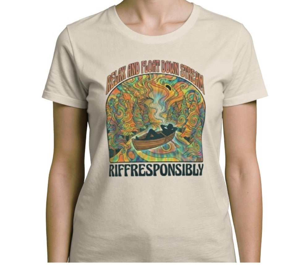 Riff Responsibly | Relax And Float Down Stream T-Shirt Women