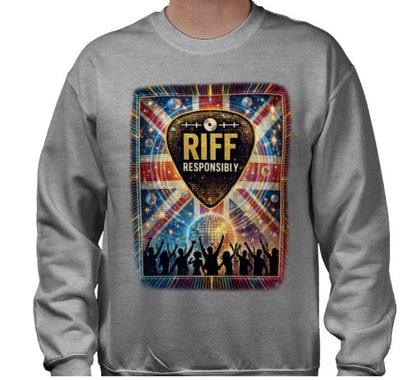 Riff Responsibly | Midnight Fever Sweatshirt