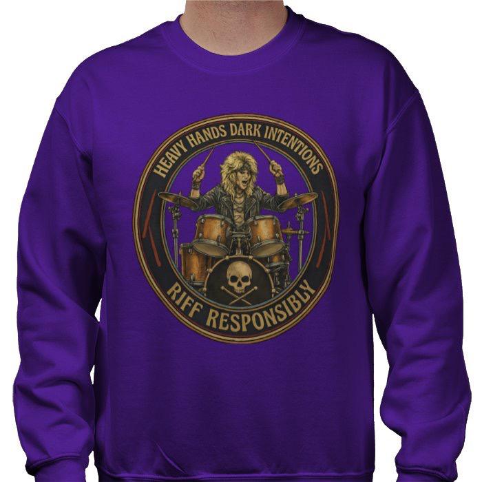 Riff Responsibly | Heavy Hands Dark Intentions Sweatshirt
