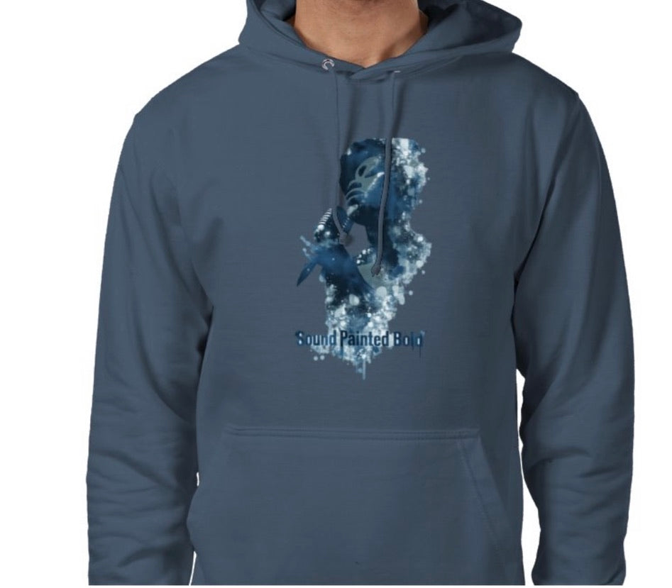 Riff Responsibly | Sound Painted Bold Hoodie