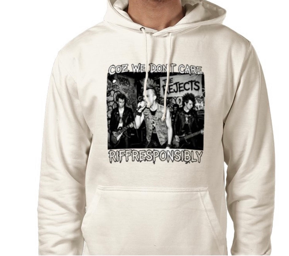 Riff Responsibly | Coz We Don't Care Hoodie