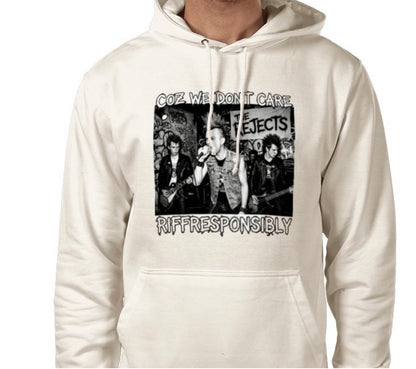 Riff Responsibly | Coz We Don't Care Hoodie