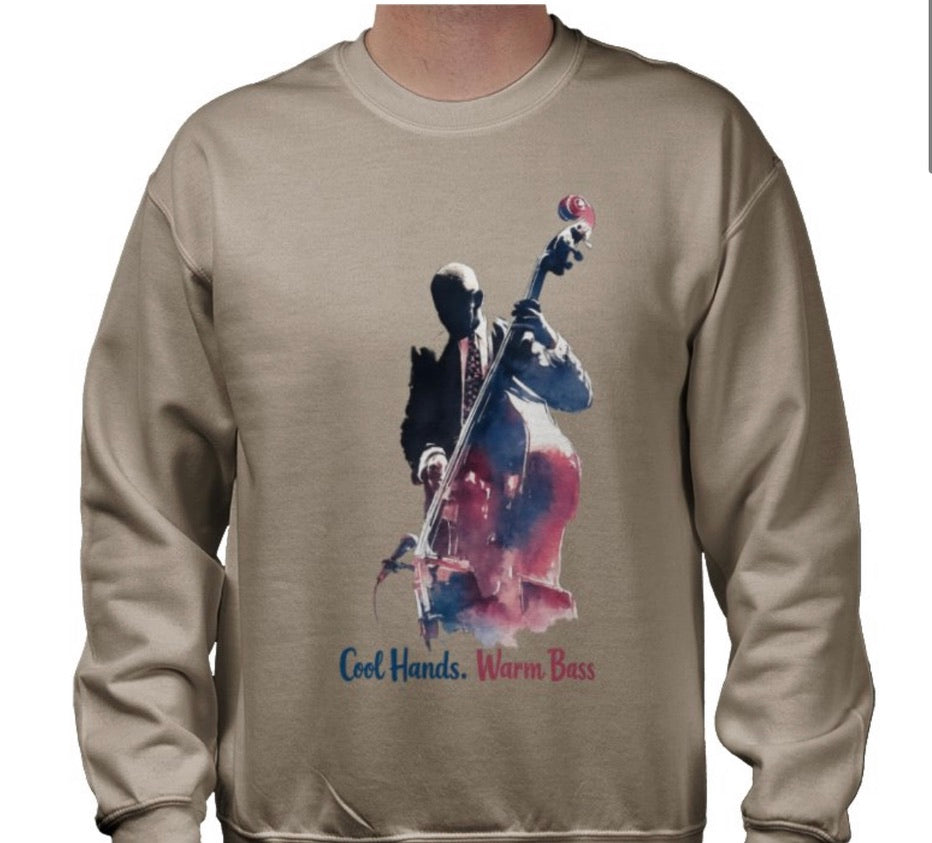 Riff Responsibly | Cool Hands Warm Bass Sweatshirt