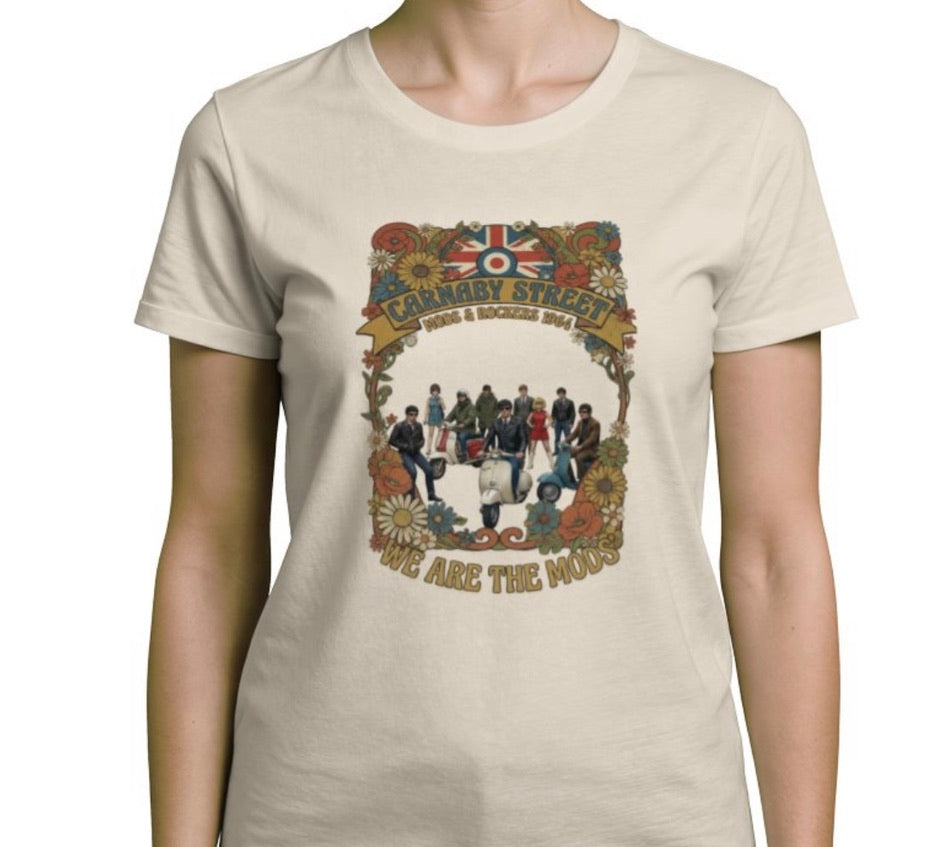 Riff Responsibly | Mods & Rockers 64' T-Shirt Women