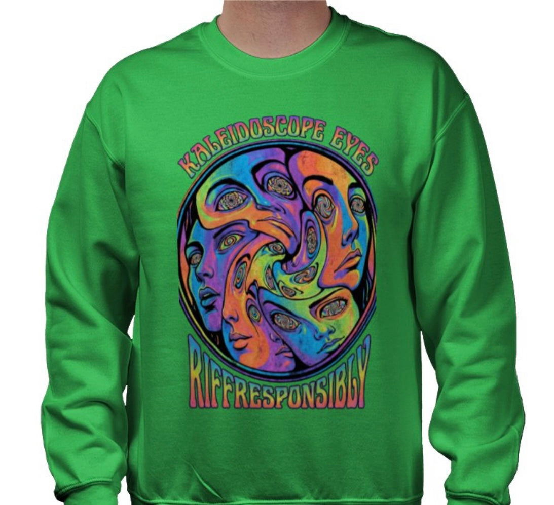 Riff Responsibly | Kaleidoscope Eyes Sweatshirt