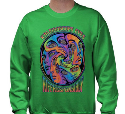 Riff Responsibly | Kaleidoscope Eyes Sweatshirt