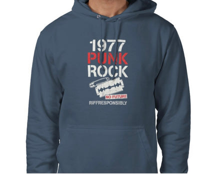 Riff Responsibly | 1977 Punk Rock Hoodie