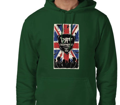 Riff Responsibly | Punk's Not Dead Hoodie