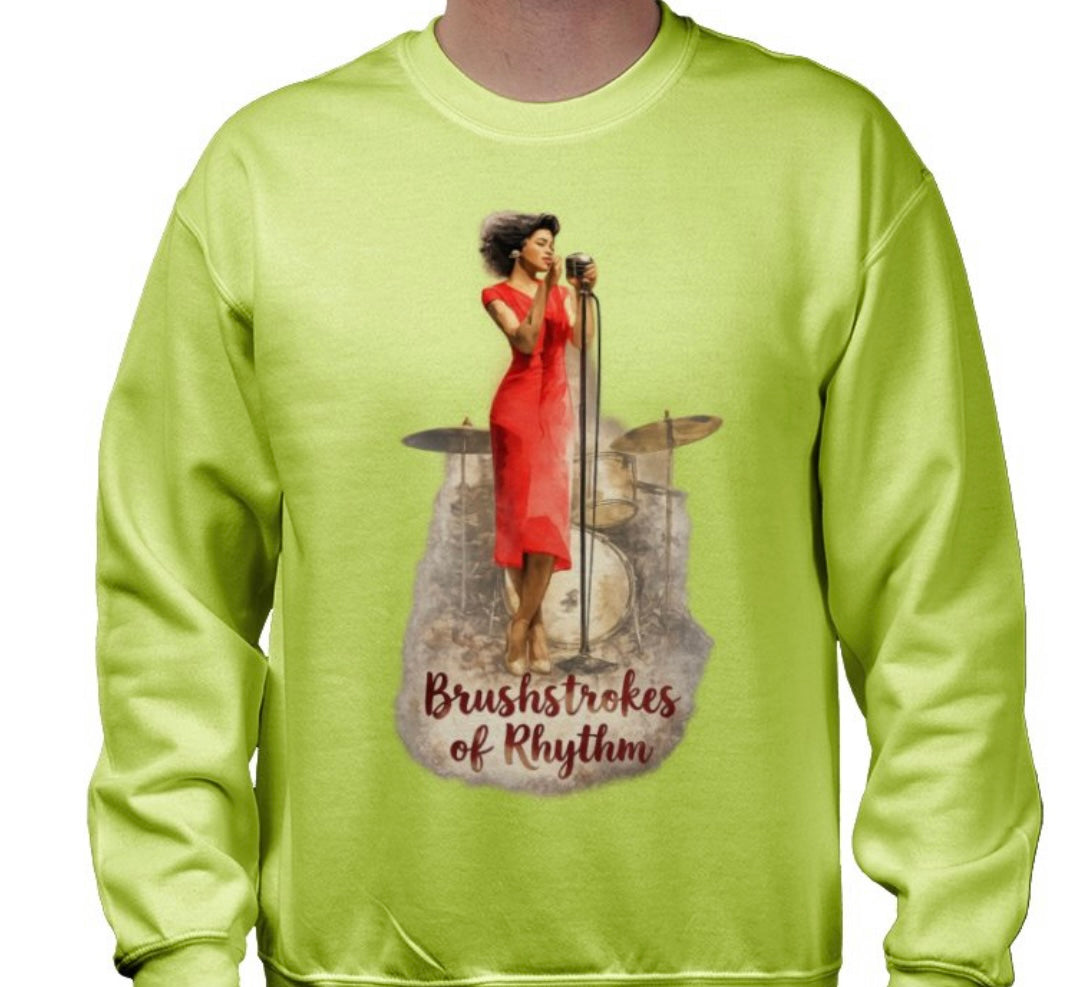 Riff Responsibly | Brushstrokes Of Rhythm Sweatshirt