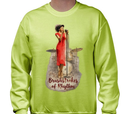 Riff Responsibly | Brushstrokes Of Rhythm Sweatshirt
