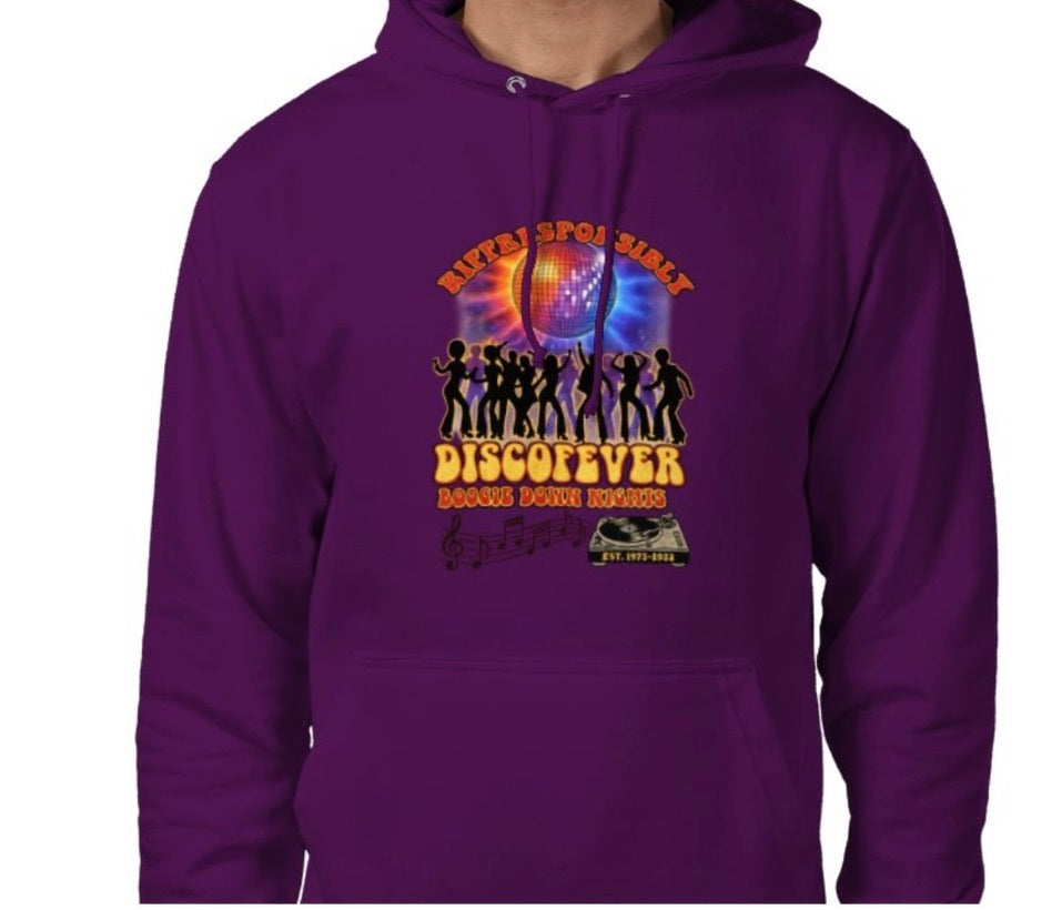 Riff Responsibly | Boogie Down Nights Hoodie