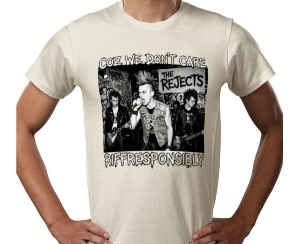 Riff Responsibly | Coz We Don't Care T-Shirt