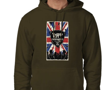 Riff Responsibly | Punk's Not Dead Hoodie