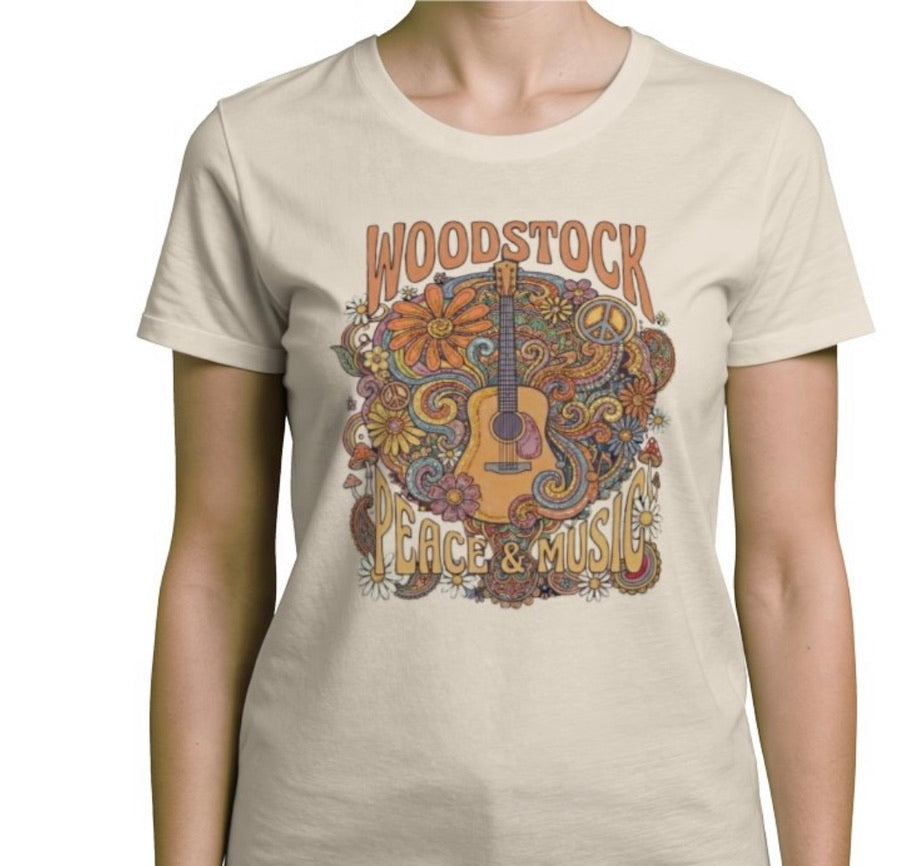Riff Responsibly | Woodstock T-Shirt Women