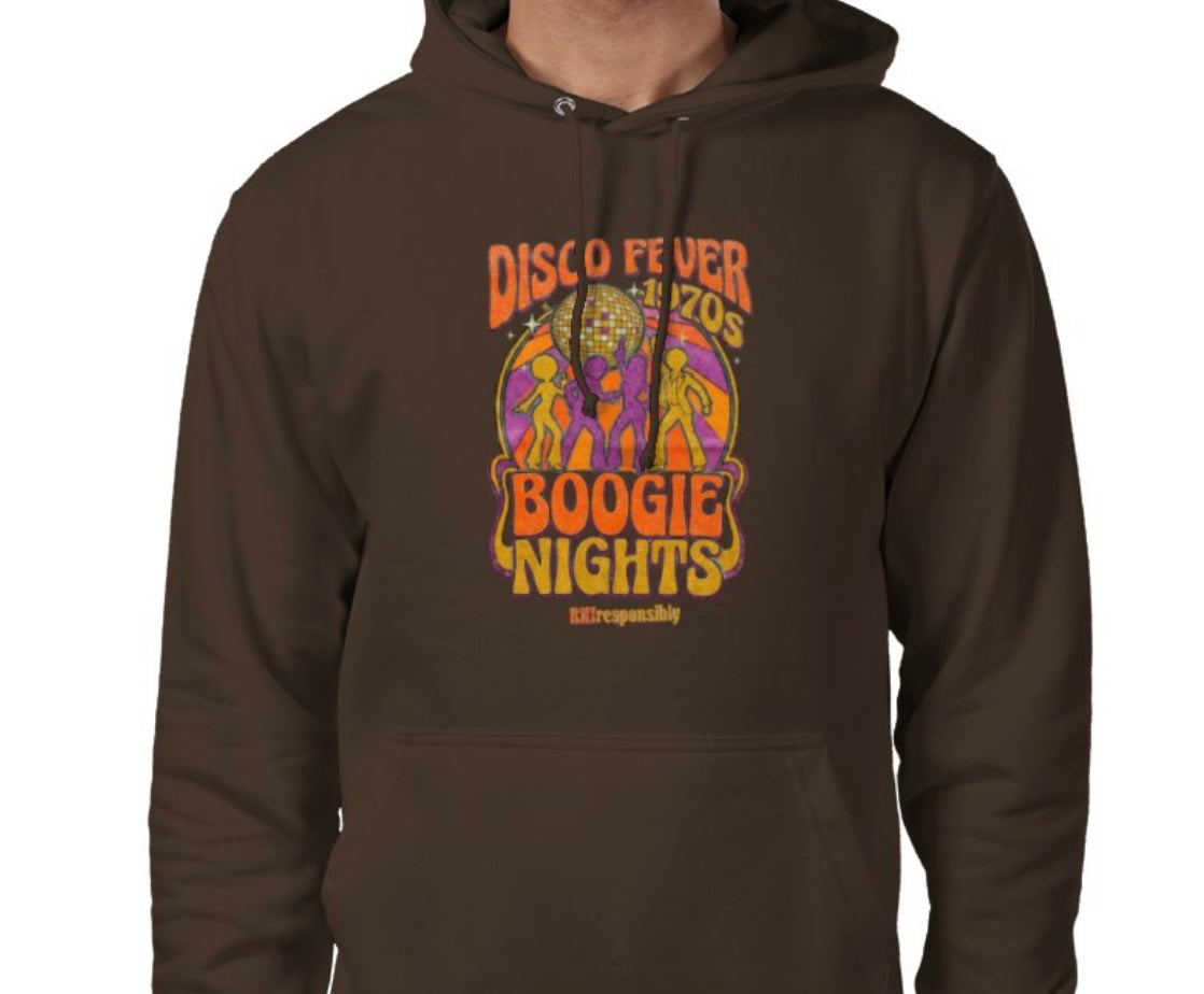 Riff Responsibly | Disco Fever Boogie Nights Hoodie