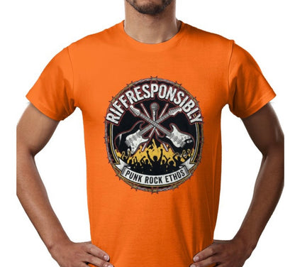 Riff Responsibly | Punk Rock Ethos T-Shirt