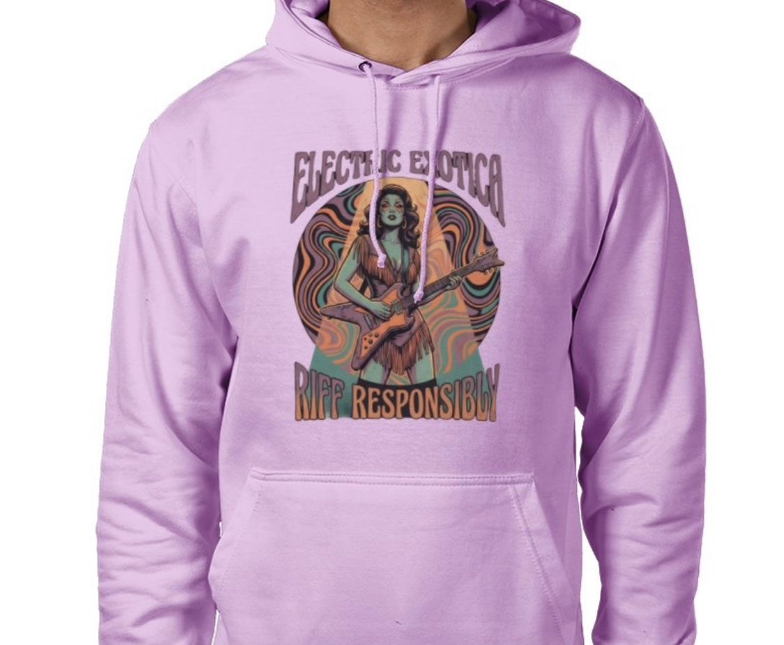 Riff Responsibly | Electric Exotica Hoodie
