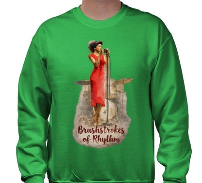 Riff Responsibly | Brushstrokes Of Rhythm Sweatshirt
