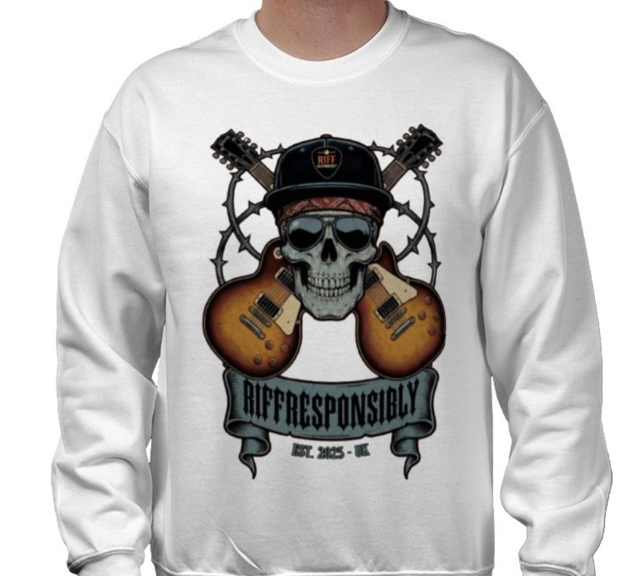 Riff Responsibly | Dead Mans Chords Sweatshirt