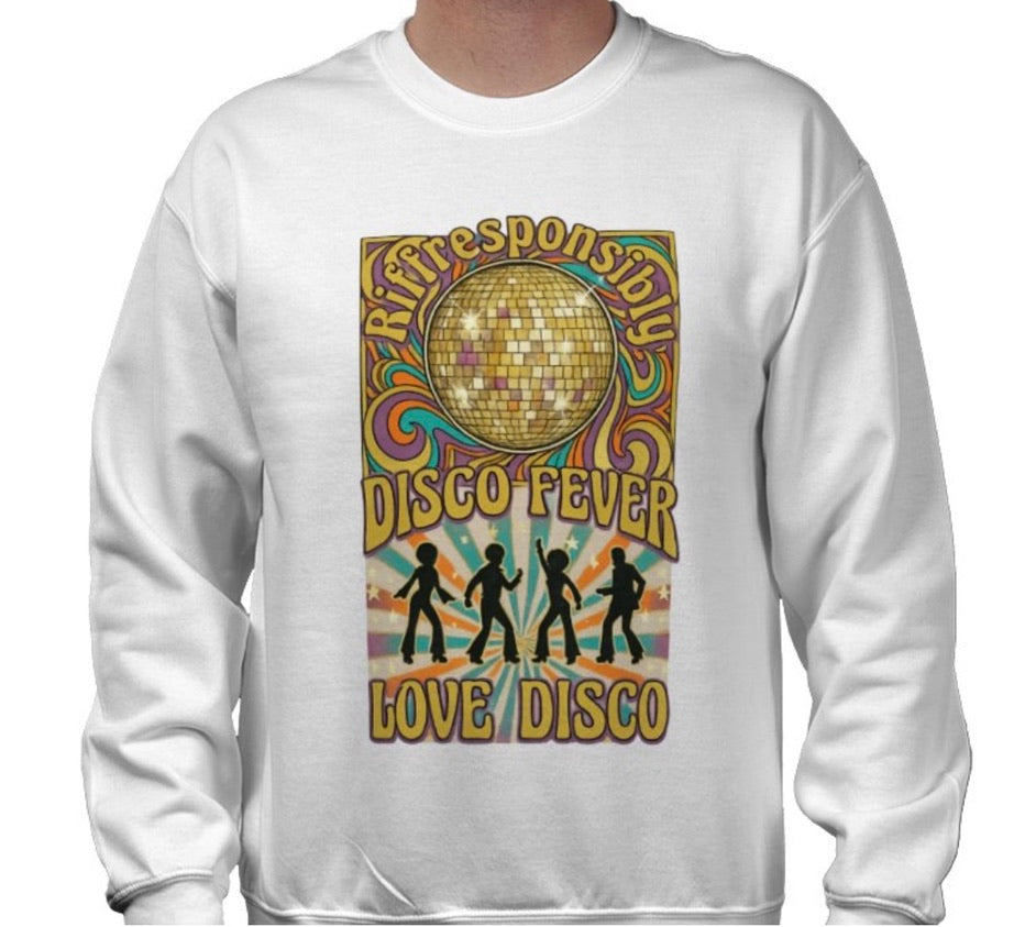 Riff Responsibly | Love Disco Sweatshirt