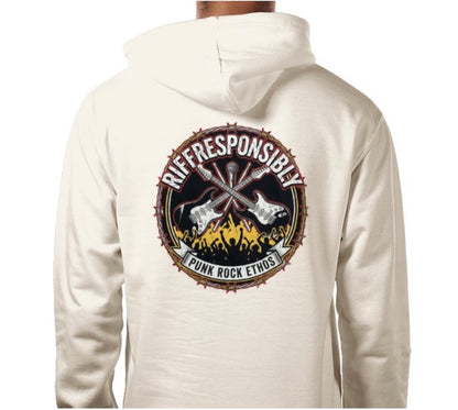 Riff Responsibly | Punk Rock Ethos Hoodie